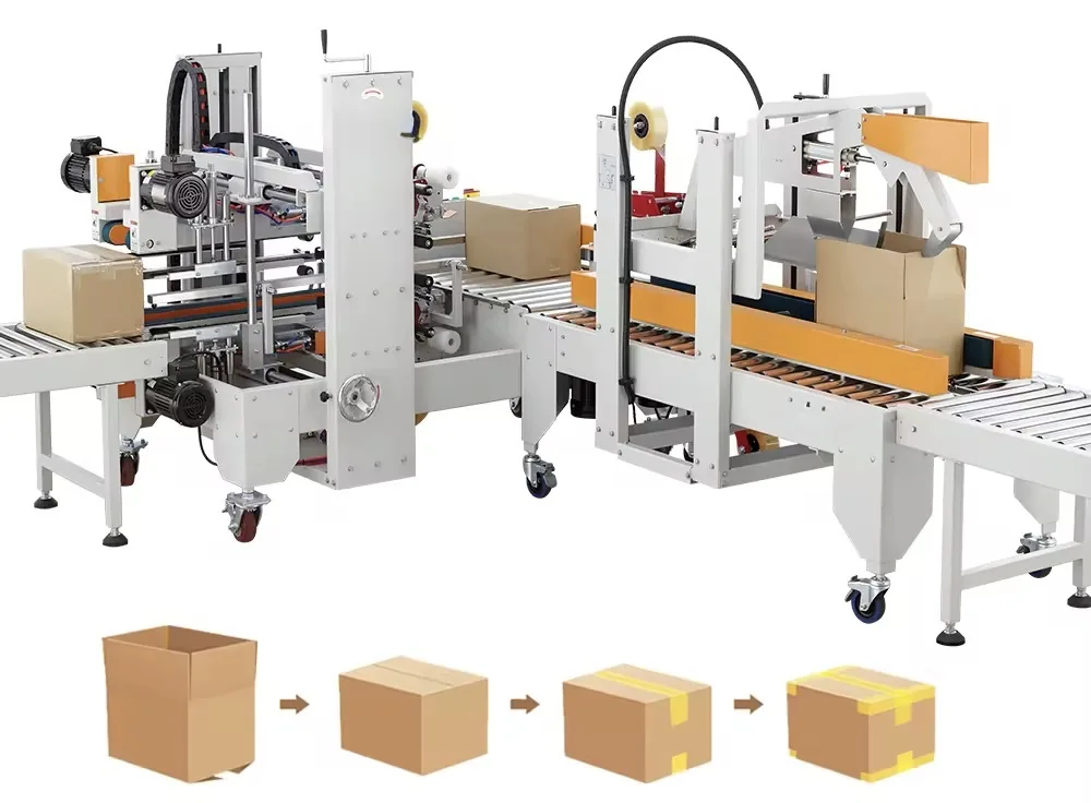 Case erector and sealer