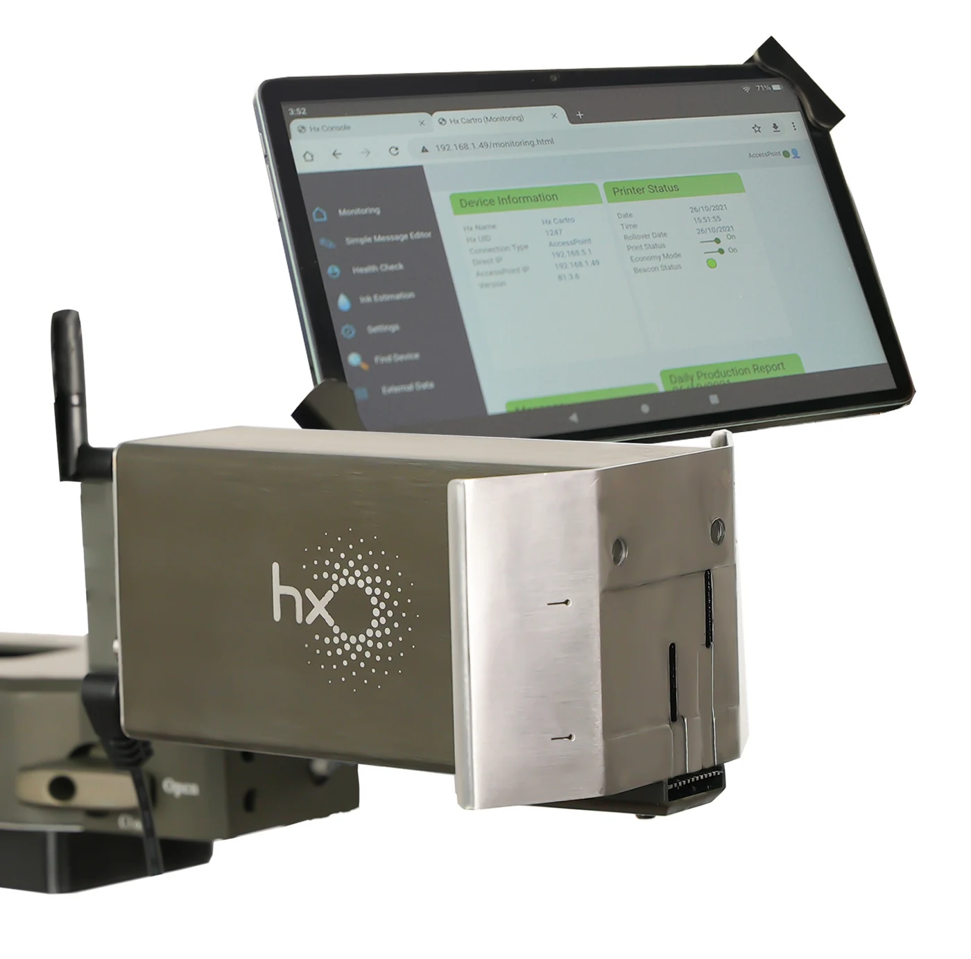 MapleJet Hx Cartro carton coder