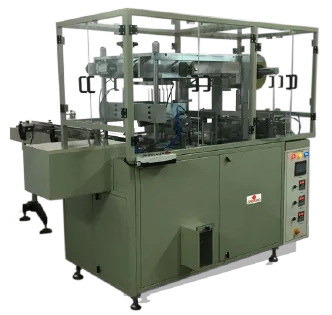 Manual overwrapping machine