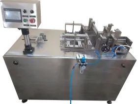 Semi-automatic overwrapping machine