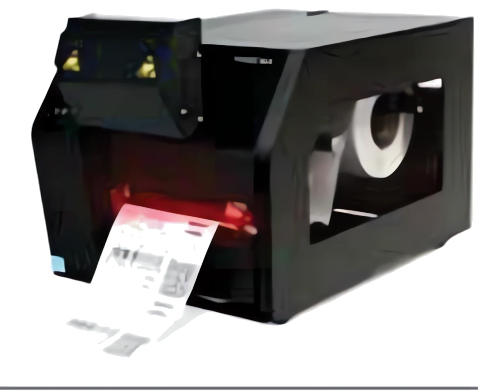 Industrial barcode label printer