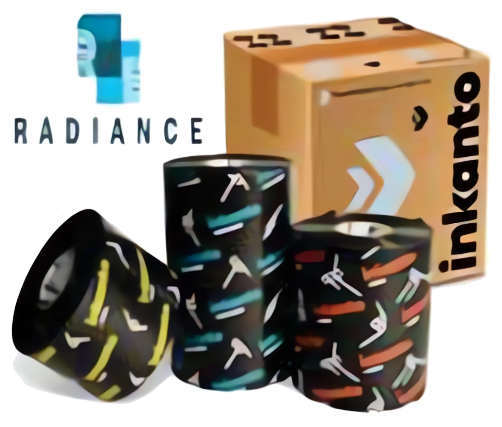 Inkanto thermal transfer ribbon rolls
