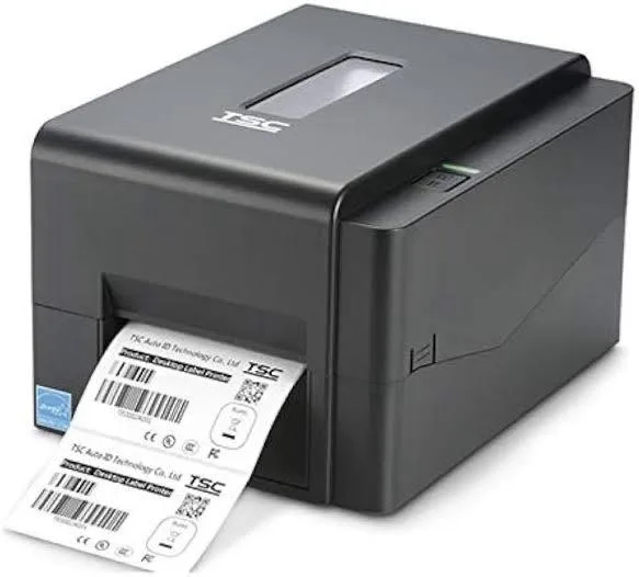 Desktop barcode label printer