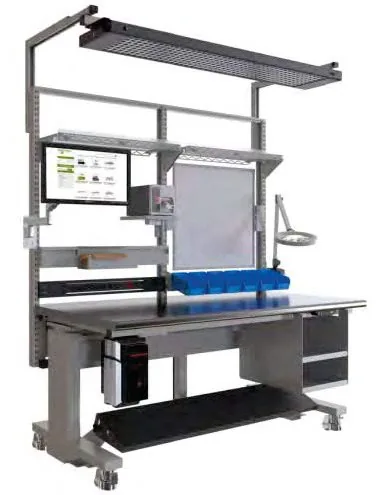 Aluminium profile workstations